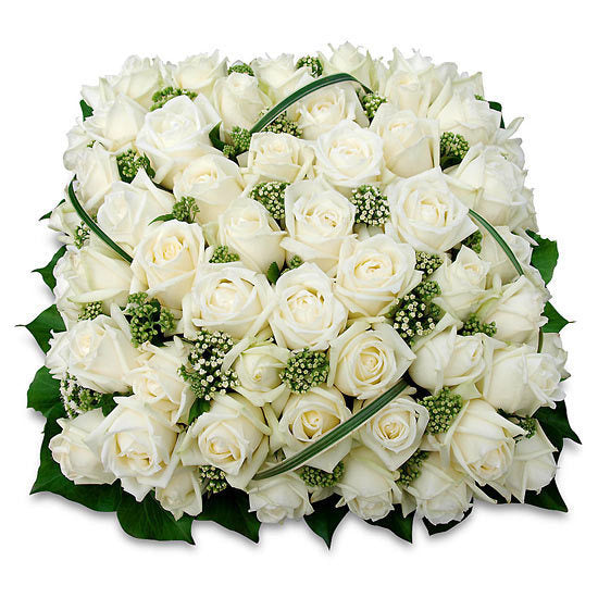 Composizione di rose lutto