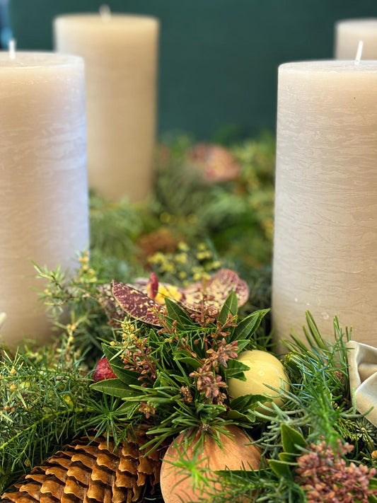 Corona di Natale naturale