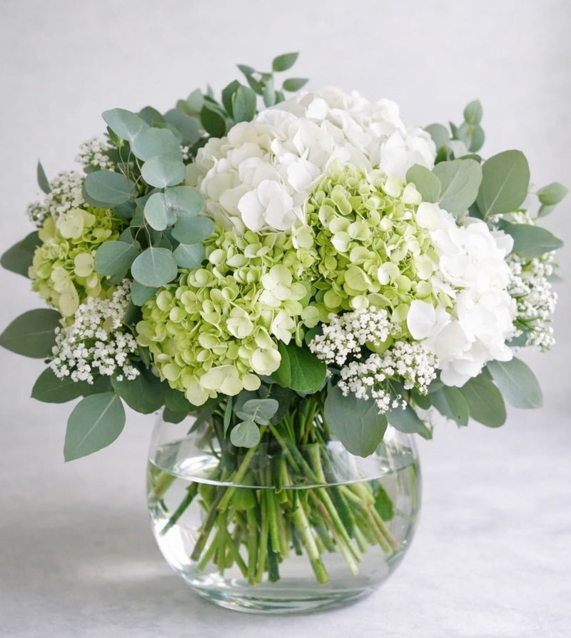 Bouquet di ortensie estive