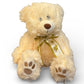 Orsetto peluche crema  altezza 21cm seduto
