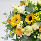 Bouquet di stagione con girasoli