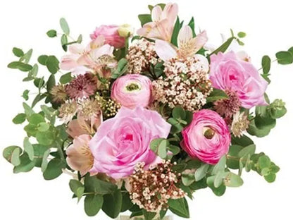 Bouquet con fiori di primavera