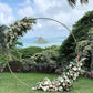 Cerchio floreale matrimonio