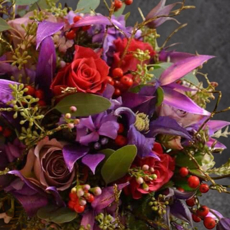 Bouquet Autunno dai colori vibranti