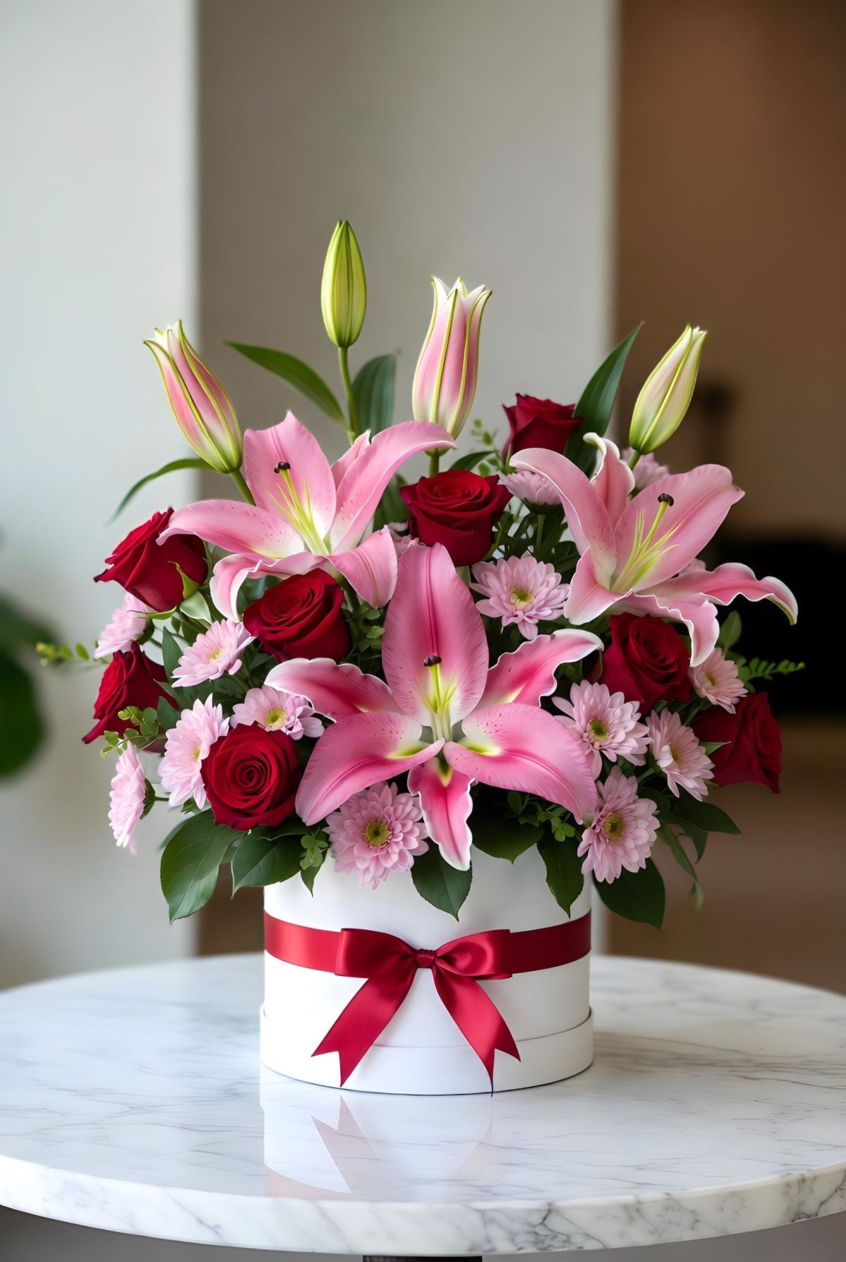 Scatola di fiori per la Festa della Mamma