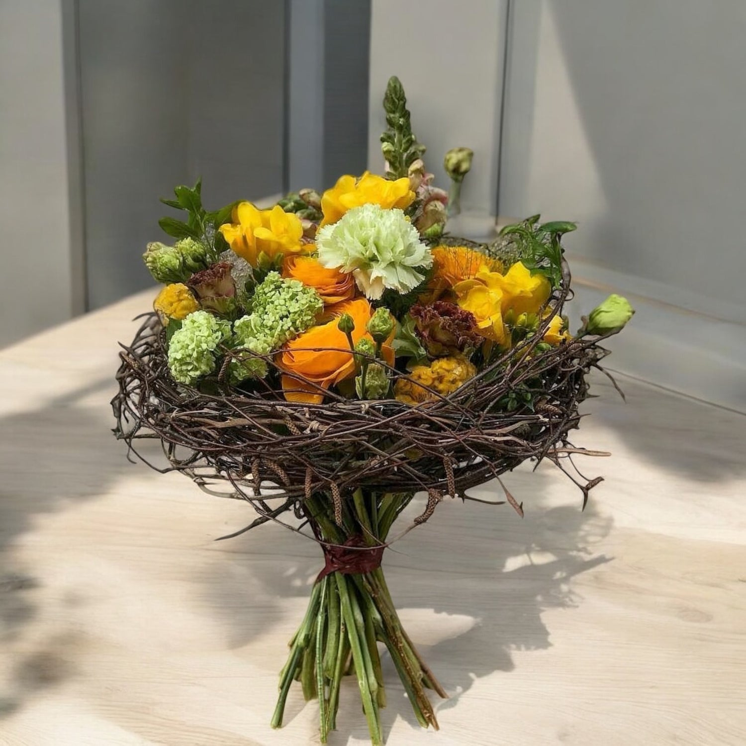 Bouquet nido di Primavera