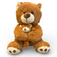 Orsetto di peluche con cucciolo