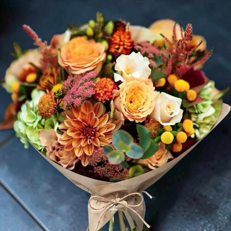 Bouquet di fiori autunnali