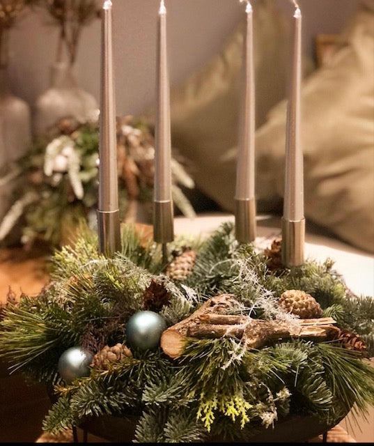 Avvento elegante e naturale