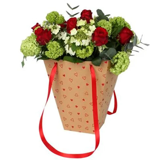 Bouquet con bag