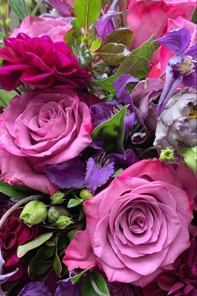 Bouquet dai colori accesi di Primavera
